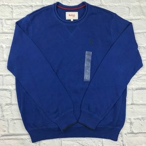 Sweater for men Stafford Prep blue